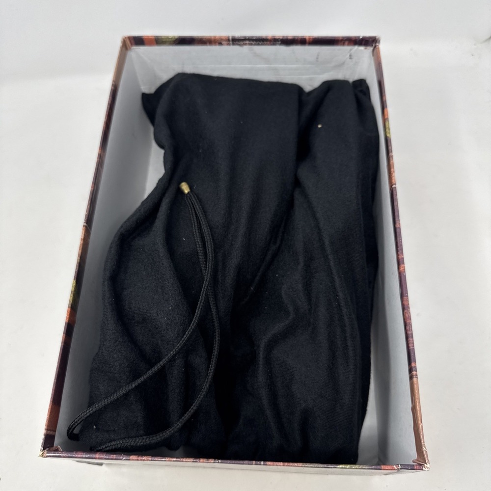 Belvedere Studio Genuine Eel Skin Men's Dress shoes - 14D Brown New In Box!! - Picture 13 of 14